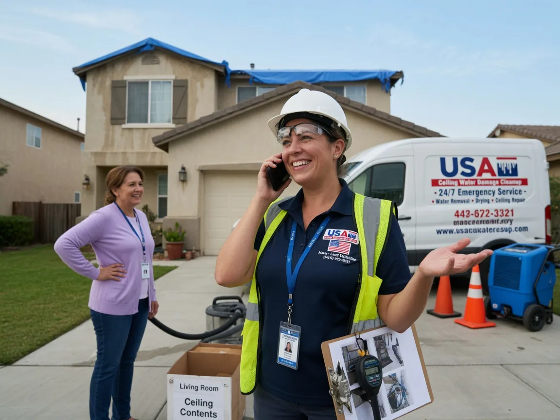 Ceiling Water Damage Restoration Running Springs, CA FAQs